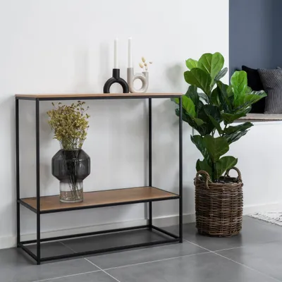 Produktbild von Moderner Konsolentisch LEVEN Eiche-Look