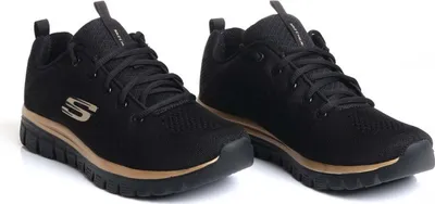 Produktbild von Skechers Sneakers 12615-BKRG in Black color size 38.5