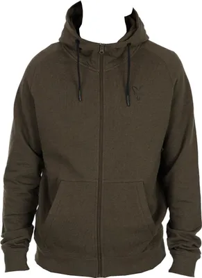 Produktbild von Fox Collection Lw Hoody Green & Black - Angelpullover, Größe:S