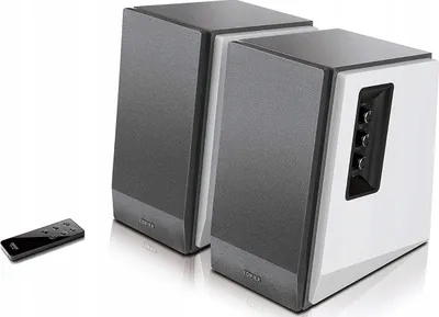 Zdjęcie produktu dla Edifier R1700BT, Przewodowy i Bezprzewodowy, 66 W, 6 Ω, Srebrny, Biały