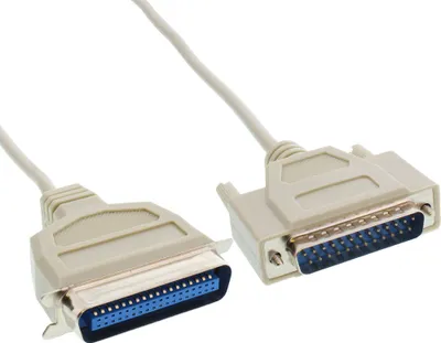 Obrázok produktu pre InLine 11442, Béžová, 2 m, DB25, C36, Samec, Samec