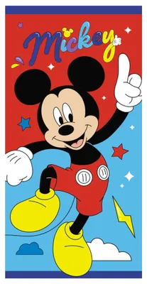 Immagine prodotto di Asciugamano Disney Mickey 199142, per bambini, taglia unica