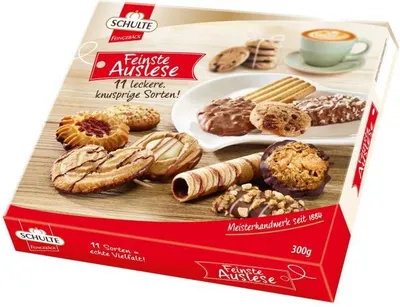 Produktbild von Schulte Feinste Gebäck-Auslese, 300g
