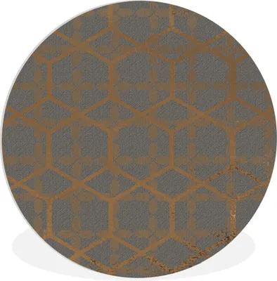Produktbild von MuchoWow® - Schlafzimmer - Bilder - Der Kreis - Kunst für die Wohnung - Plastik - Kunstdruck - Wandbild