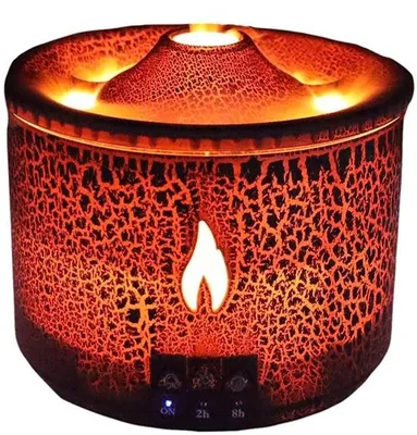 Productafbeelding van Aroma Diffuser met Luchtbevochtiger - 2 Vernevelingsmodi en 7 Kleuren