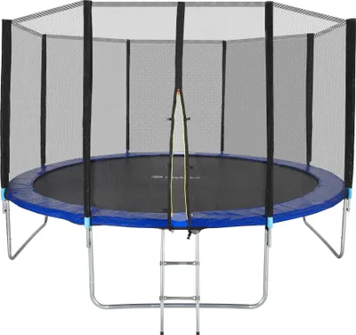 Obrázok produktu pre Trampolína Garfunky Ø 396 cm, certifikovaná GS s bezpečnostnou sieťou