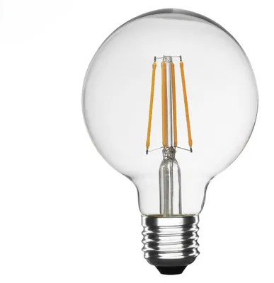 Immagine prodotto di Alcapower Lampadina LED Globo G95 Filamento Trasparente 12W E27 1850lm 4000K Luce Naturale, Alta Efficienza Energetica Classe D, 25000 ore