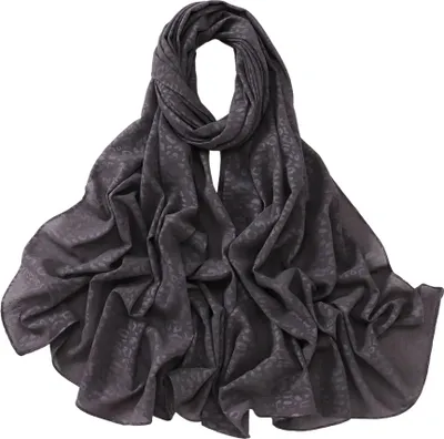 Zdjęcie produktu dla Chusta LI-27357 - Szara | Stylowy dodatek KP27357