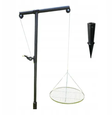 Produktbild von Schwenkgrill Dreibein höhenverstellbar Grill inkl Kette Grillstelle BBQ