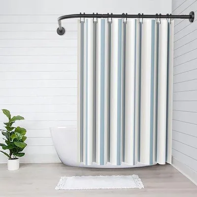 Produktbild von Famanu Duschstange L-förmig - verstellbar 70-100 cm
