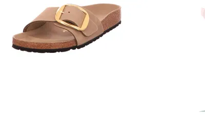 Produktbild von Birkenstock Damen Pantoletten Madrid Big Buckle 42083-37, 42083-39, 42083-40, 42083-41, 42083-42 BIR-1030467 Tabacco Brown 40
