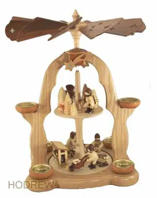 Produktbild von Tischpyramide Waldleute  Höhe 40cm NEU