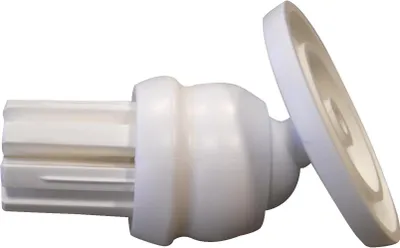 Produktbild von Ridder Schrägwandadapter Vario" Ø 25 mm weiß 50501"