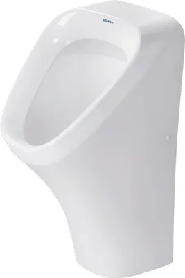 Produktbild von Duravit Urinal DURASTYLE 300 x 340 mm, Zulauf von hinten, ohne Fliege weiß
