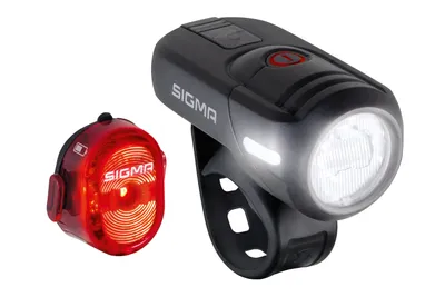 Obrázok produktu pre Sigma Aura Black 45 lux Cyklistické svetlo