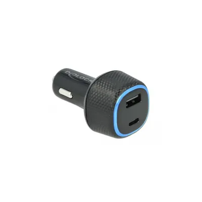 Obrázek produktu pro DELOCK Kfz Ladeadapter USB-CÖ PD 3.0 und USB-A mit 63 W