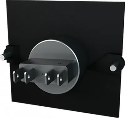 Produktbild von BACHMANN Rahmen 1xTaster Edelstahl