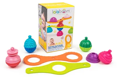 Produktbild von Lalaboom – Verbindungsstücke und Lernperlen – 10 Stück