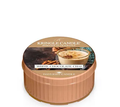 Produktbild von Kringle Candle Duftkerze Daylight Maxi-Teelicht White Chocolate Chai
