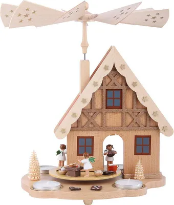 Productafbeelding van Eénlaags piramidehuis "Engelbäckerei" (29 cm) van Richard Glässer