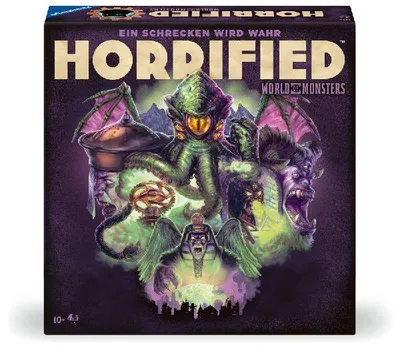 Produktbild von Horrified: World of Monsters - Spiele für Erwachsene ab 10 Jahre