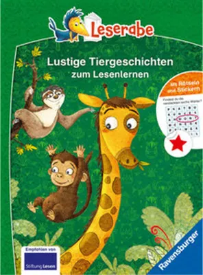 Obrázok produktu pre Leserabe Sonderausgaben - Lustige Tiergeschichten zum Lesenlernen