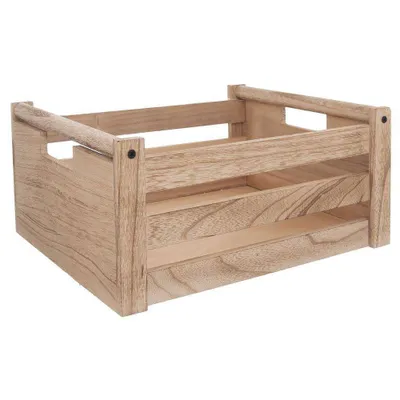 Obrázek produktu pro ORION dřevěná krabice úložný box úložný box ze dřeva RETRO 36x26