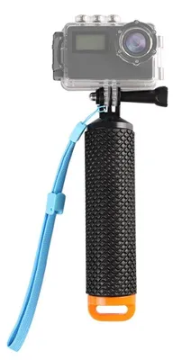 Produktbild von Schwimmender Monopod Selfie-Stick Handgriff - Wasserdicht - Orange - Für Actionkamera und Schnorcheln