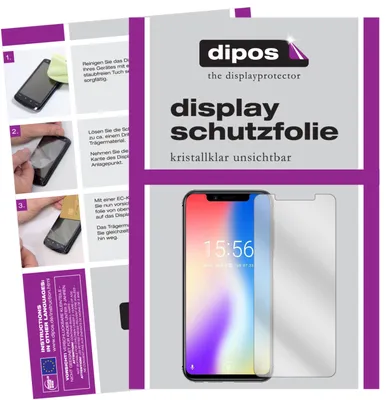Produktbild von 6x Schutzfolie für Umidigi One Pro klar Displayschutzfolie Folie Display Schutz