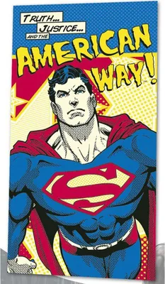 Produktbild von Superman - Badetuch 140 x 70cm