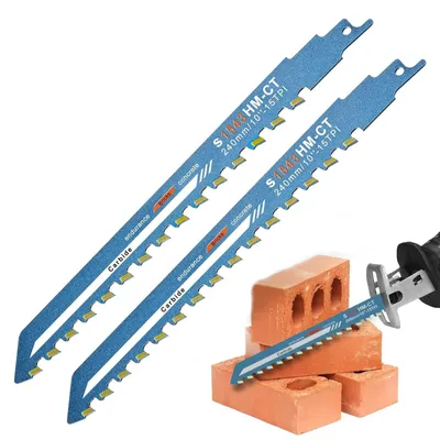 Obrázek produktu pro 2 kusy pilových listů z tvrdokovu, délka 240 mm