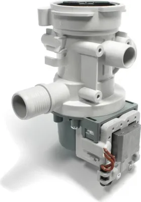 Produktbild von Ablaufpumpe mit Pumpenstutzen, Pumpe  passend für Samsung Waschmaschine DC90-11110K