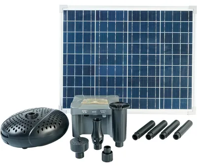Image de Ubbink SolarMax 2500 Set avec panneau solaire, pompe et batterie