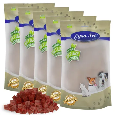 Produktbild von 5 kg Lyra Pet® Entenbrustwürfel