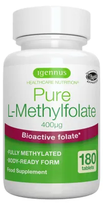Obrázek produktu pro Igennus Čistá kyselina listová jako L-methylfolát