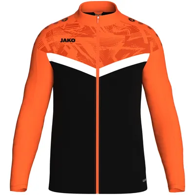 Produktbild von JAKO Uni Polyesterjacke Iconic, Farbe:schwarz/neonorange, Größe:M