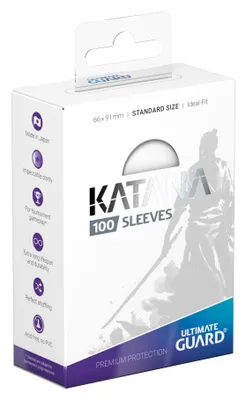 Zdjęcie produktu dla Ultimate Guard - Standardowe rękawy - Katana - Biały