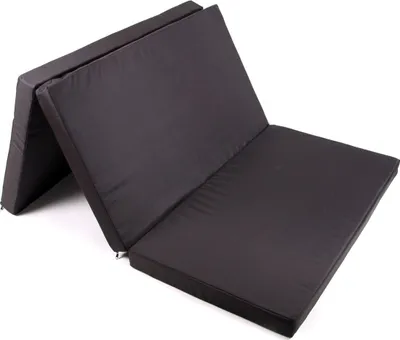 Produktbild von Schlafauflage Matratze Klappmatratze Bett VW Caddy Kombi Life Schwarz 185x120x6 cm