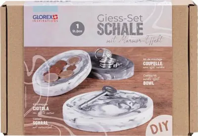Produktbild von GLOREX 6 2608 500, Guss-/Mal-Set für Kinder, Mehrfarbig