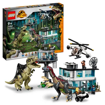 Obrázek produktu pro LEGO® 76949 Jurský svět™ - Giganotosaurus a Therizinosaurus útočí (810 dílků)