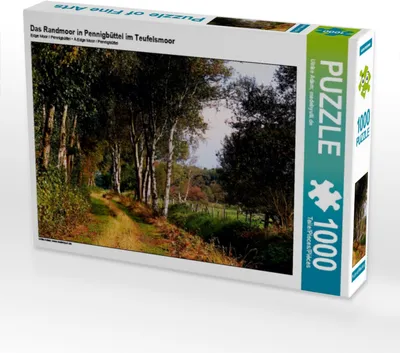 Produktbild von Calvendo Das Randmoor in Pennigbüttel im Teufelsmoor 1000 Teile Puzzle quer 640x480mm, Adam Ulrike; 7400140