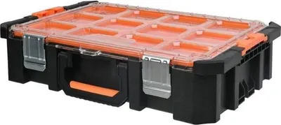 Obrázok produktu pre Organizér, 12 vyberateľných vložiek, priehľadný vrchnák, 53 x 37 x 13 cm