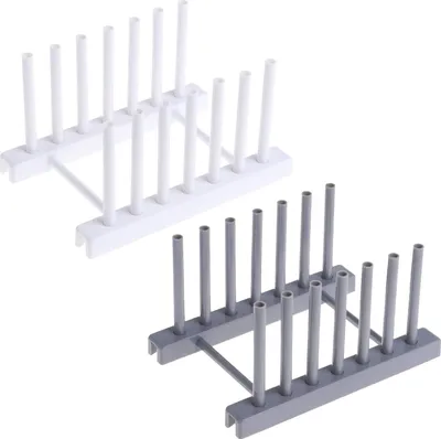 Produktbild von Besteckabtropfer, Besteckabtropfer, Flaschenabtropfer, Küchenabtropfer, Kunststoff-Abtropfgestell für Teller, Tassen, Bücher, Abtropfgestell, Besteckabtropfer, Tellerregal