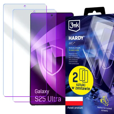 Immagine prodotto di 3mk ARC+ Samsung Galaxy S25 Ultra Pellicola Protettiva 2 Pezzi Trasparente