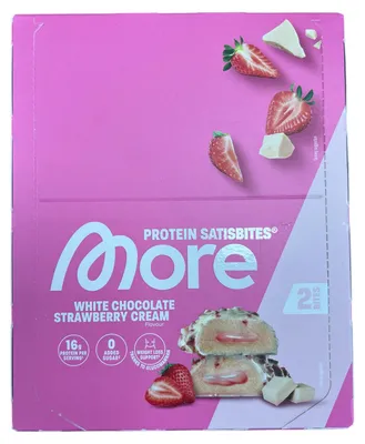 Produktbild von More Nutrition Protein Satisbites 12 x 2x25g