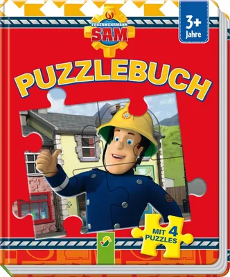 Produktbild von Schwager & Steinlein FS Puzzlebuch Feuerwehrmann Sam