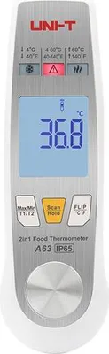 Produktbild von Thermometer UNI-T A63 Lebensmittel 2in1
