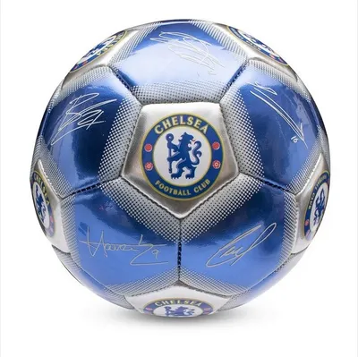 Obrázek produktu pro Chelsea FC - Fotbalový míč s podpisy SG21734 (5) (modrá/bílá)