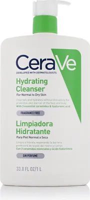 Zdjęcie produktu dla CeraVe - (Hydrating Cleanser) Emulsja oczyszczająca (Hydrating Cleanser) 88 ml 1000ml