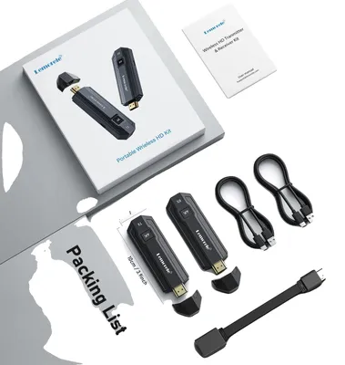 Image de Émetteur HDMI sans fil, résolution 4K, portée de 50 mètres, 4K